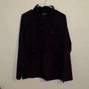 New Balance Black Half-Zip Jacket